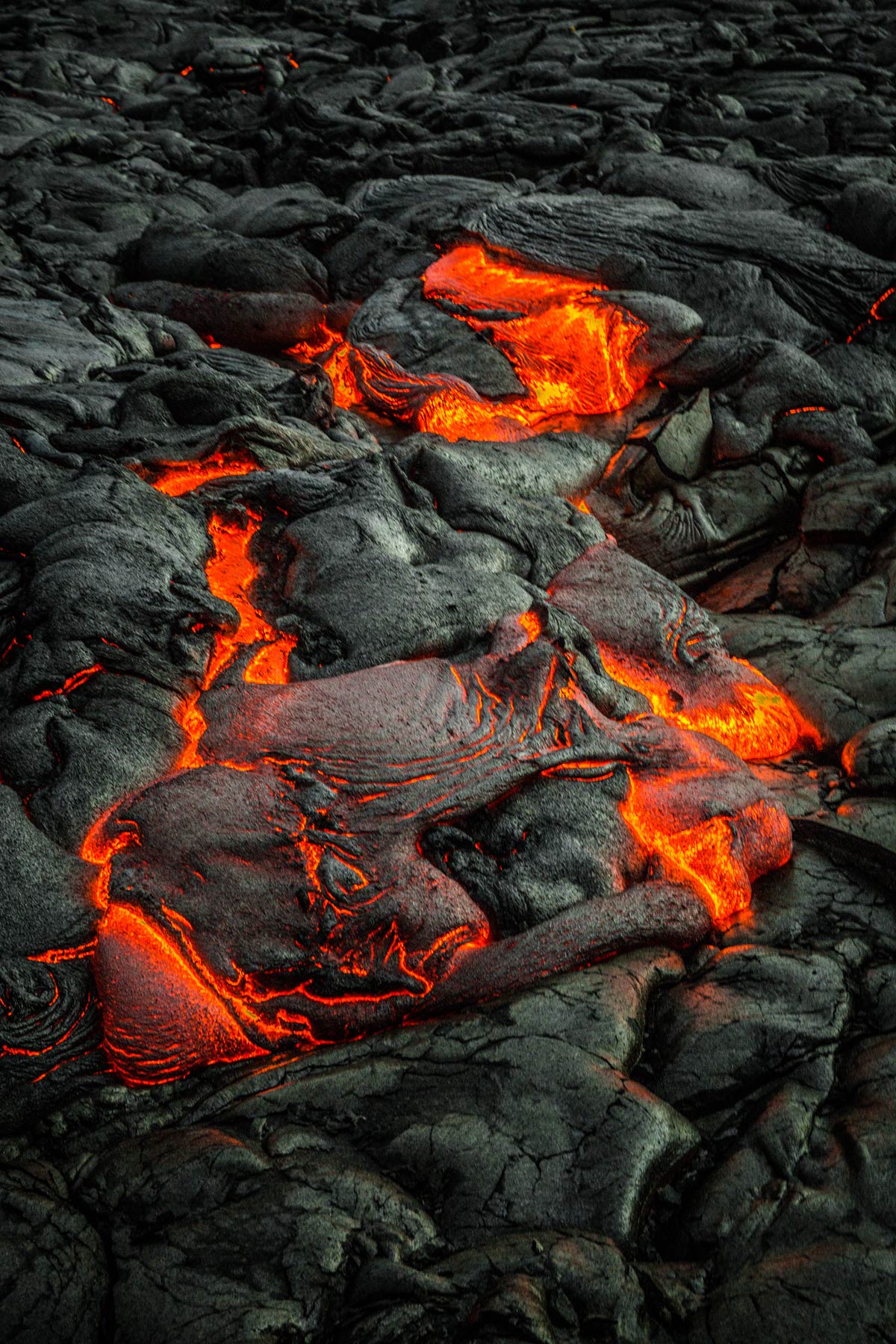 Lava flow.